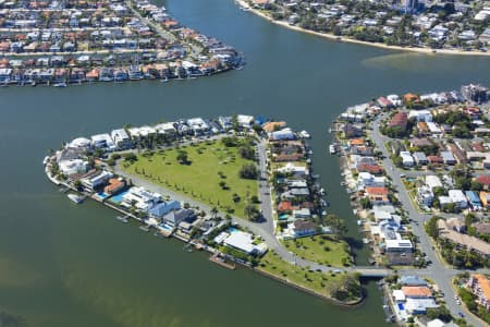 Aerial Image of CHEVRON ISLAND