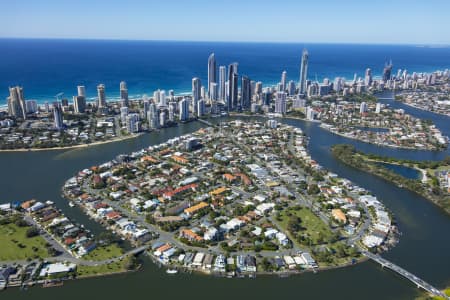 Aerial Image of CHEVRON ISLAND