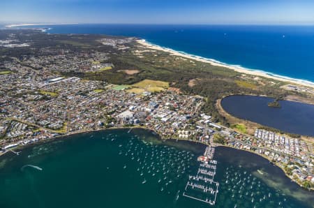 Aerial Image of BELMONT