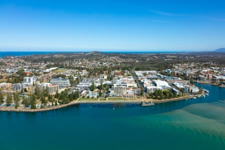 Aerial Image of PORT MACQUARIE CBD