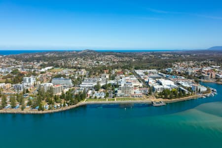 Aerial Image of PORT MACQUARIE CBD