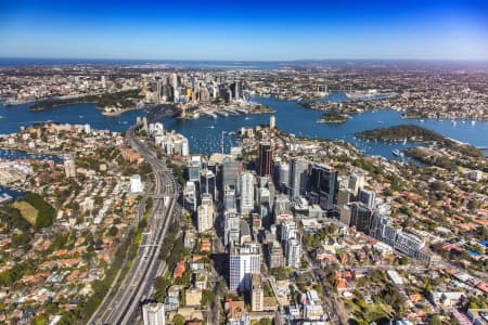 Aerial Image of NORTH SYDNEY