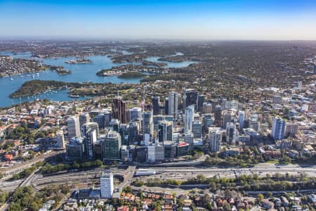 Aerial Image of NORTH SYDNEY