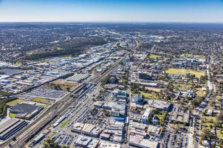 Aerial Image of CAMPBELLTOWN