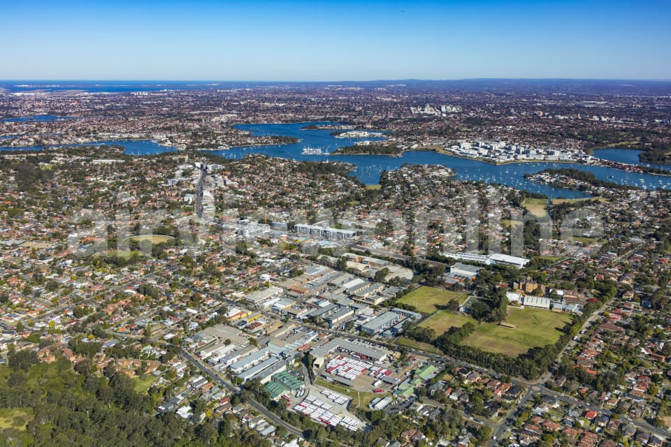 Aerial Image of Gladesville Industrial Area