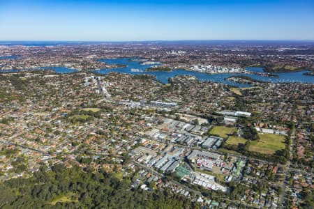 Aerial Image of GLADESVILLE INDUSTRIAL AREA