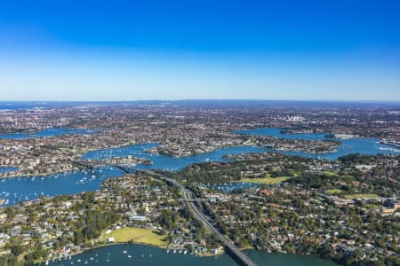 Aerial Image of HUNTERS HILL HOMES