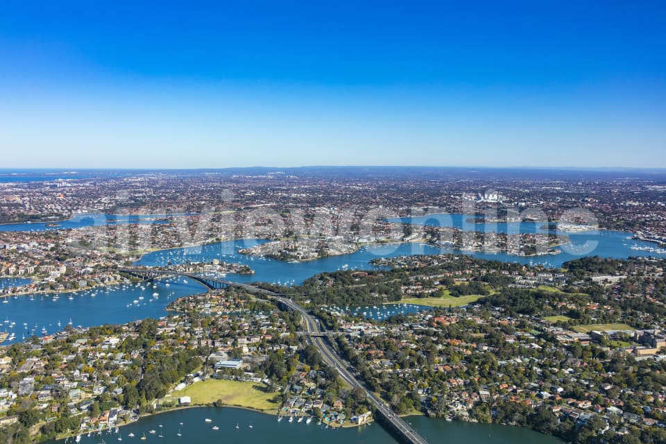 Aerial Image of Hunters Hill Homes