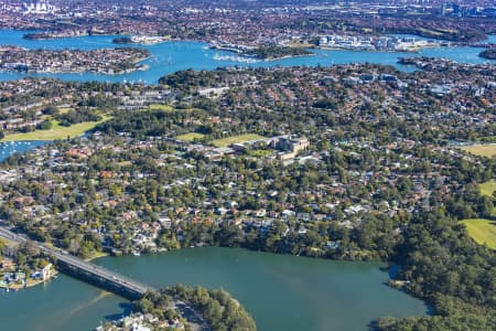 Aerial Image of HUNTERS HILL HOMES