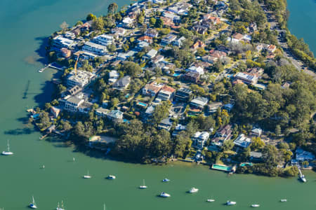 Aerial Image of HUNTERS HILL HOMES