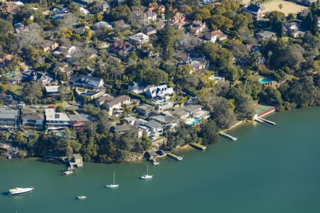 Aerial Image of HUNTERS HILL HOMES