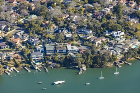 Aerial Image of HUNTERS HILL HOMES