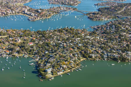 Aerial Image of HUNTERS HILL HOMES