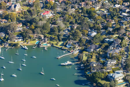 Aerial Image of HUNTERS HILL HOMES