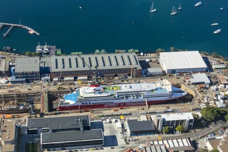 Aerial Image of SPIRIT OF TASMANIA