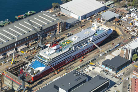 Aerial Image of SPIRIT OF TASMANIA