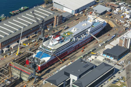 Aerial Image of SPIRIT OF TASMANIA