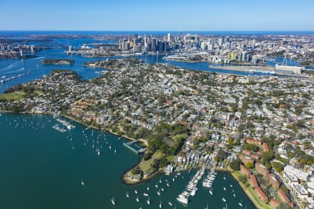 Aerial Image of BALMAIN ROWING CLUB