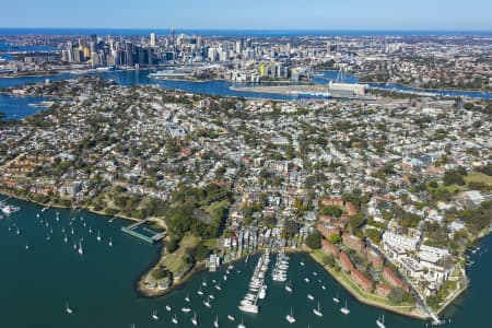 Aerial Image of BALMAIN ROWING CLUB