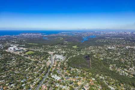 Aerial Image of FOREST WAY & FRENCHS FOREST