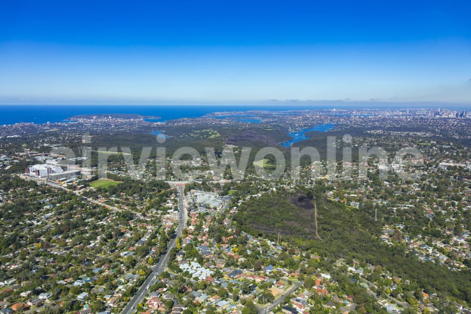 Aerial Image of Forest Way & Frenchs Forest