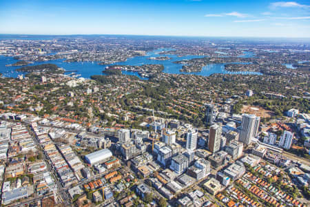 Aerial Image of ST LEONARDS