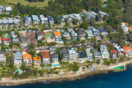 Aerial Image of BOWER STREET AND MARINE PARADE MANLY