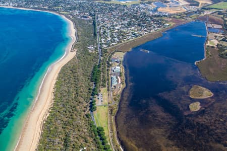 Aerial Image of QUEENSCLIFF
