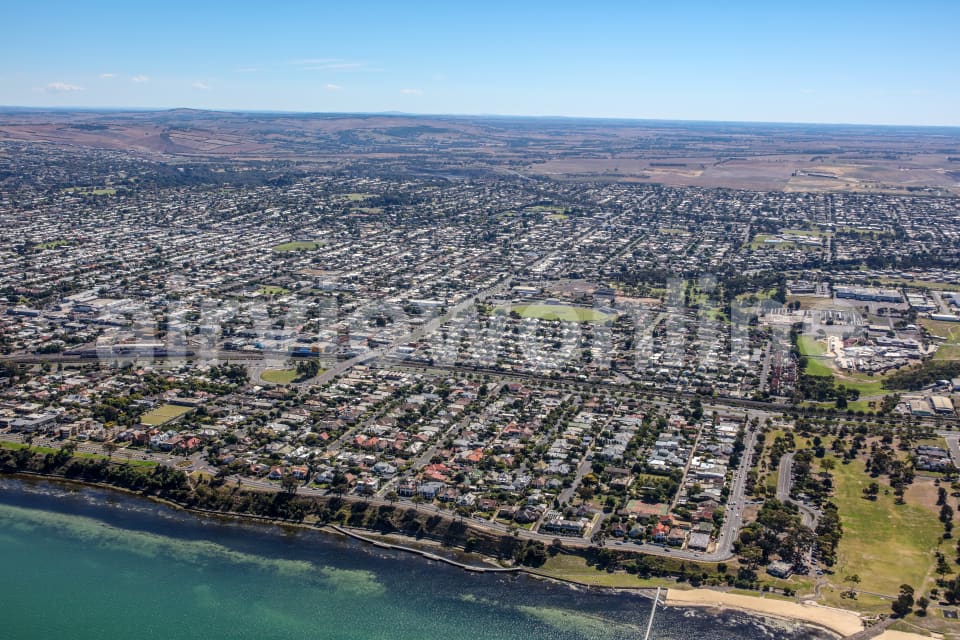 Aerial Image of Geelong Waterfront
