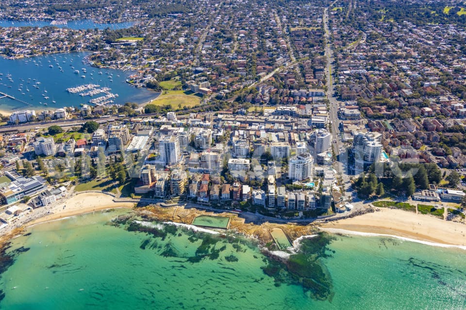 Aerial Image of South Cronulla Beach