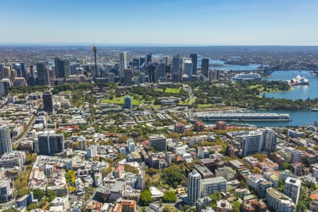 Aerial Image of KINGS CROSS