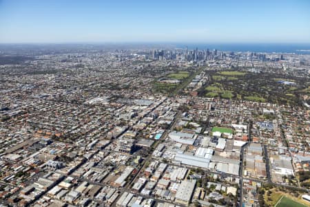Aerial Image of SYDNEY ROAD, BRUNSWICK