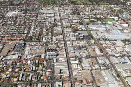 Aerial Image of SYDNEY ROAD, BRUNSWICK