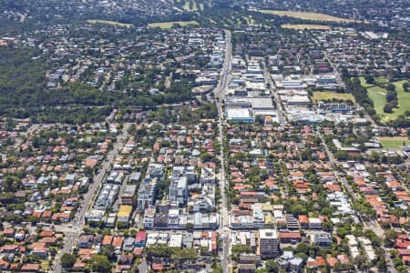 Aerial Image of BALGOWLAH