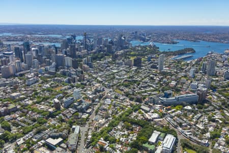 Aerial Image of REDFERN, SURRY HILLS AND DARLINGHURST