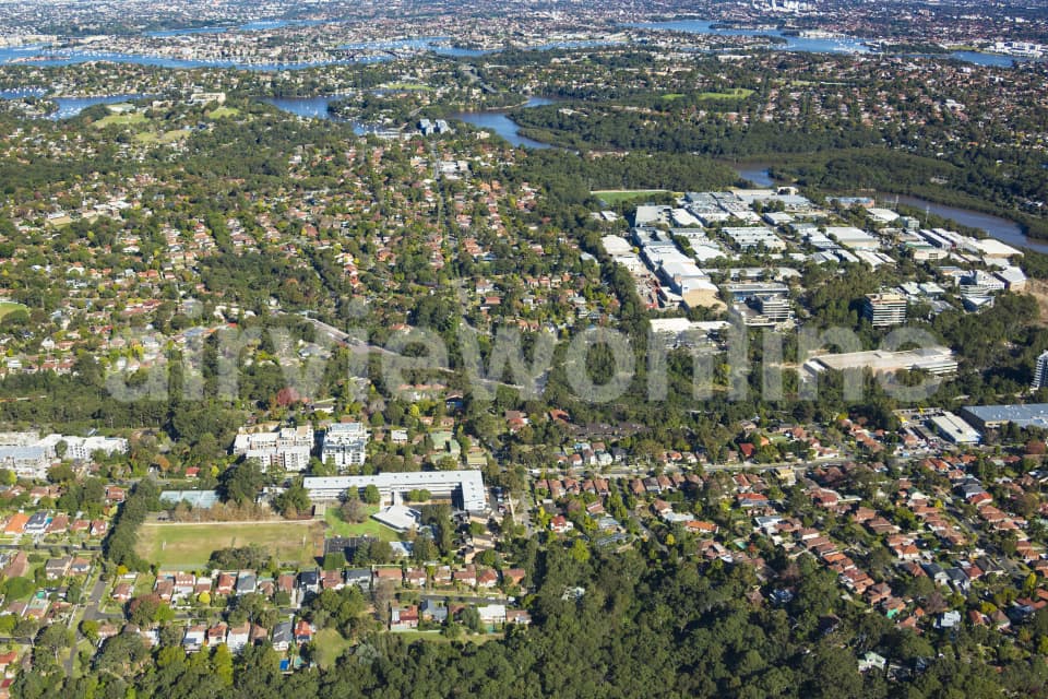 Aerial Image of Lane Cove North