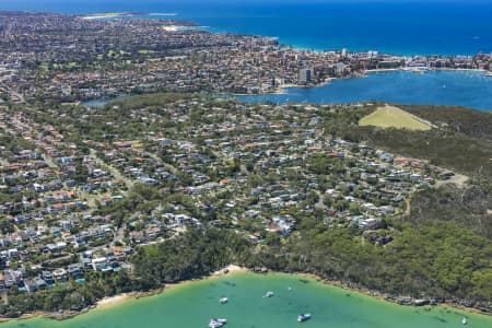 Aerial Image of CLONTARF AND BALGOWLAH HEIGHTS