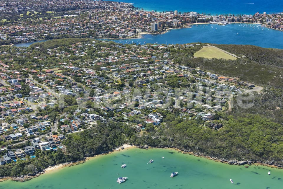 Aerial Image of Clontarf And Balgowlah Heights