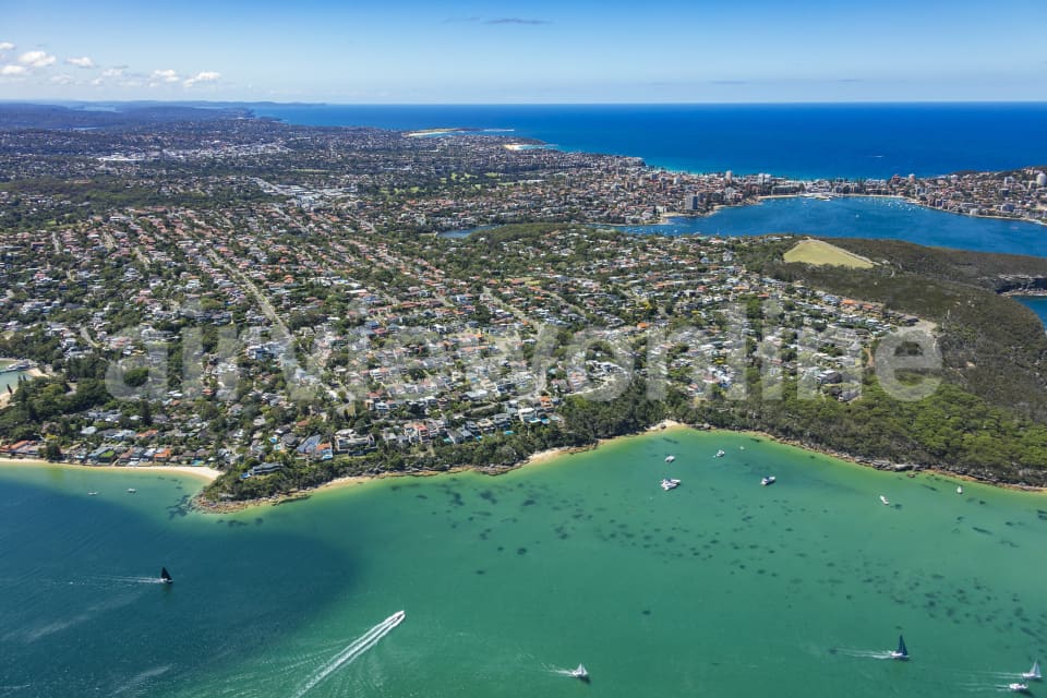 Aerial Image of Clontarf And Balgowlah Heights