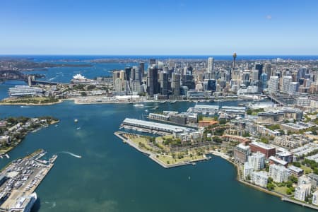 Aerial Image of PYRMONT TO BARANGAROO