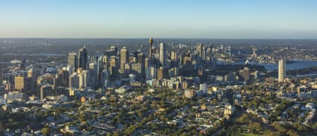 Aerial Image of SYDNEY DUSK