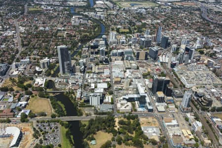 Aerial Image of PARRAMATTA CBD