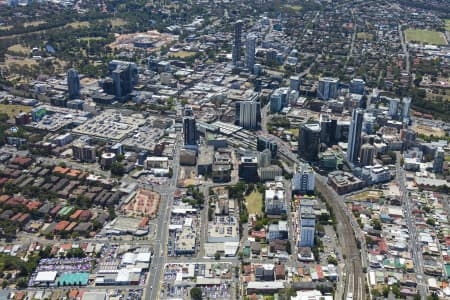 Aerial Image of PARRAMATTA CBD