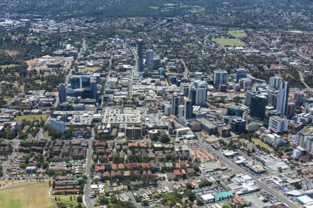 Aerial Image of PARRAMATTA CBD