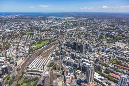 Aerial Image of HAYMARKET