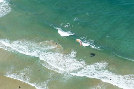 Aerial Image of MANLY KITESURFING