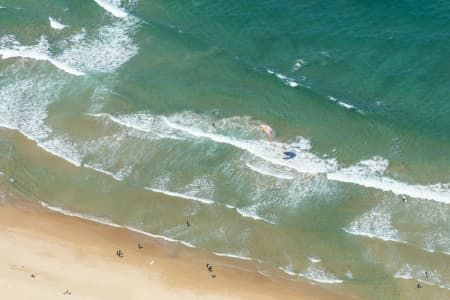 Aerial Image of MANLY KITESURFING