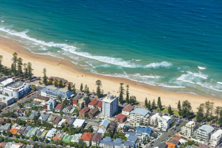 Aerial Image of MANLY KITESURFING
