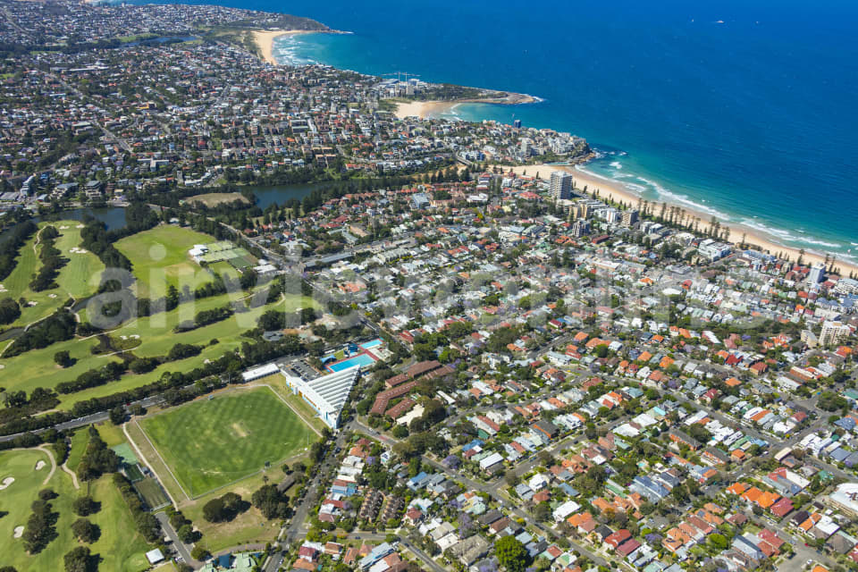 Aerial Image of Manly And The Manly Andrew \