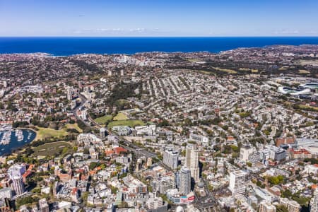 Aerial Image of DARLINGHURST